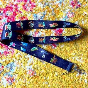 Baby Yoda Key Lanyard